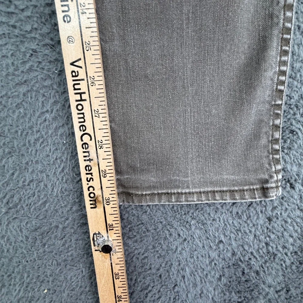 Levi's 511 Slim Fit Jeans Mens 36x32 Grey Denim Stretch Pants 04511-0150